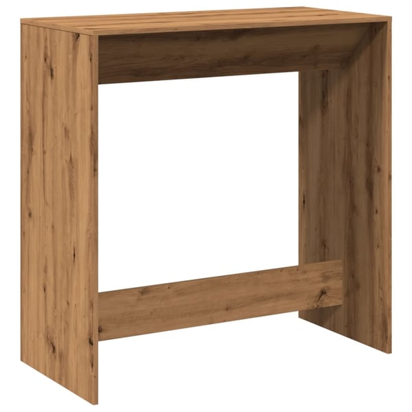 vidaXL Barbord artisan eik 102x50x103,5 cm konstruert tre