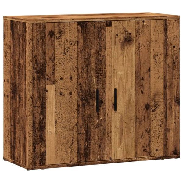 vidaXL Skjenk gammelt tre 80x33x70 cm konstruert tre