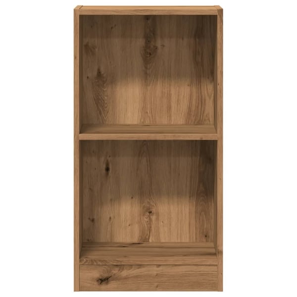 vidaXL Bokhylle artisan eik 40x24x76 cm konstruert tre