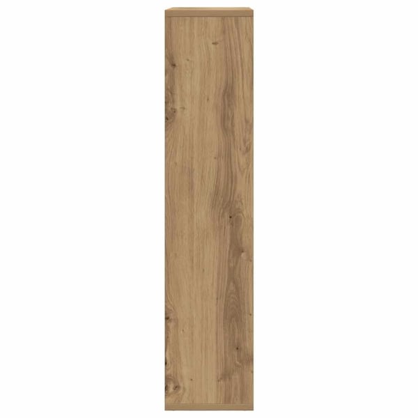 vidaXL Bokhylle artisan eik 63x20x90 cm konstruert tre