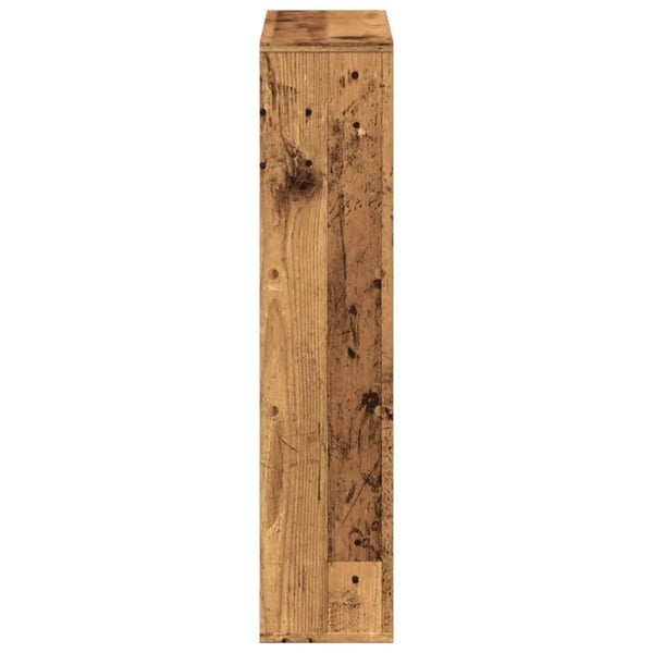 vidaXL Bokhylle gammelt tre 63x20x90 cm konstruert tre