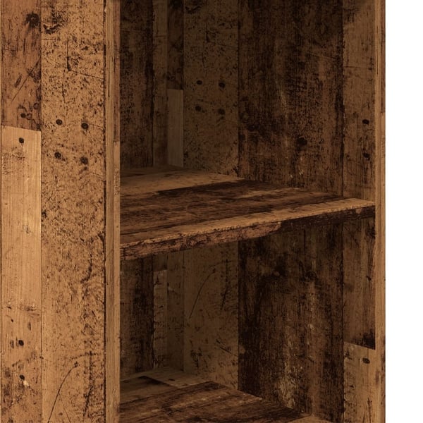 vidaXL Highboard gammelt tre 36x35,5x103,5 cm konstruert tre