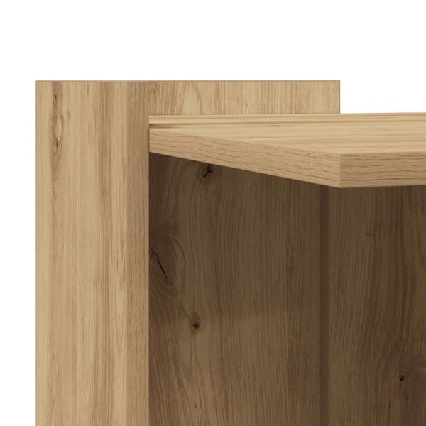 vidaXL toiletskjuler kattebakke 53x53x51 cm konstrueret træ kunsteg