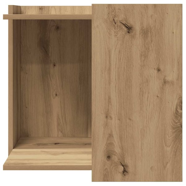 vidaXL toiletskjuler kattebakke 53x53x51 cm konstrueret træ kunsteg