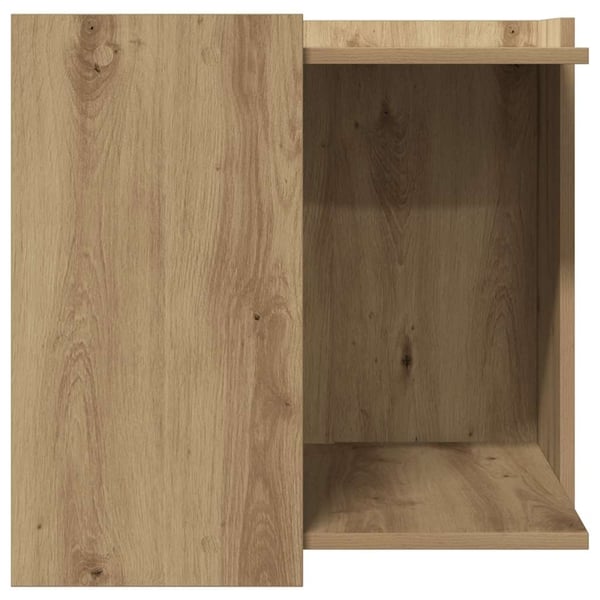 vidaXL toiletskjuler kattebakke 53x53x51 cm konstrueret træ kunsteg