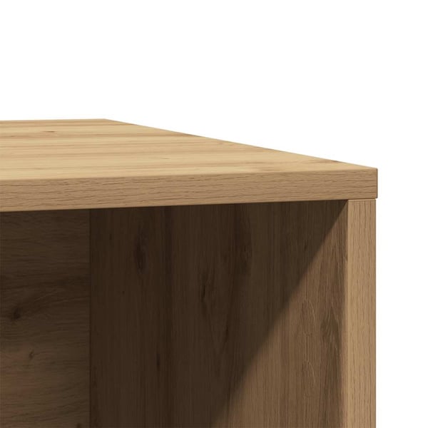 vidaXL Skap til kattetoalett artisan eik 80x50x45 cm konstruert tre