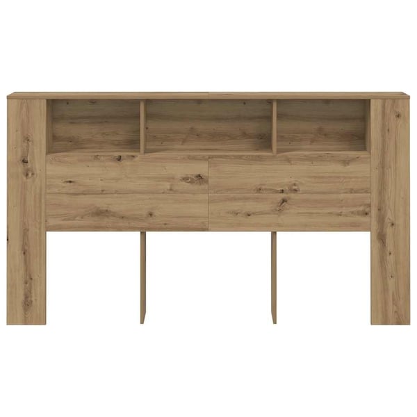 vidaXL Hodegavl artisan eik 180x18,5x102,5 cm konstruert tre