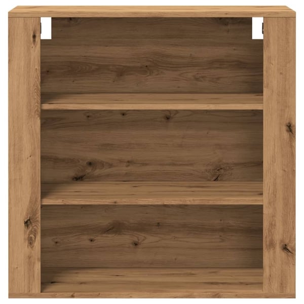 vidaXL Veggskap artisan eik 80x33x80 cm konstruert tre