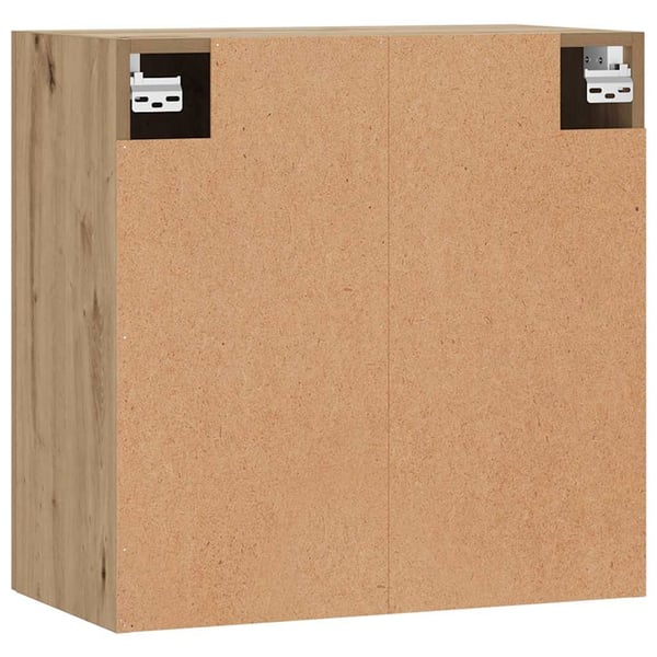 vidaXL Veggskap artisan eik 60x31x60 cm konstruert tre