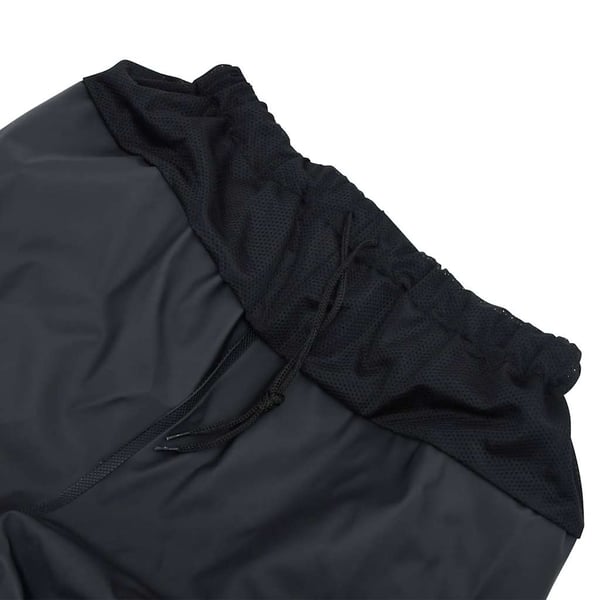 vidaXL waist waders med støvler str. 43 sort