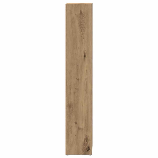 vidaXL CD-skap 2 stk artisan eik 21x16x93,5 cm konstruert tre