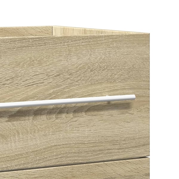 vidaXL Allaskaappi vanha puu 80x38,5x48 cm lastulevy