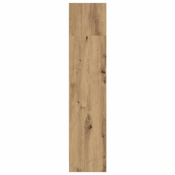 vidaXL Bokhylle artisan eik 80x24x109 cm konstruert tre