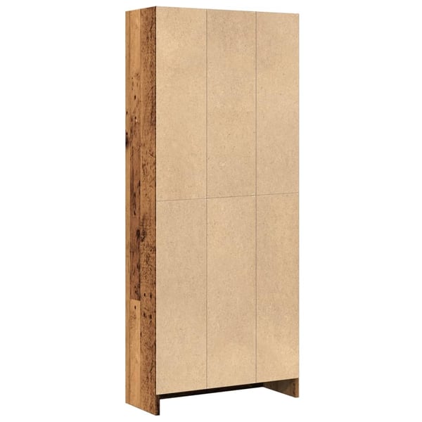 vidaXL Bokhylle gammelt tre 60x24x143 cm konstruert tre