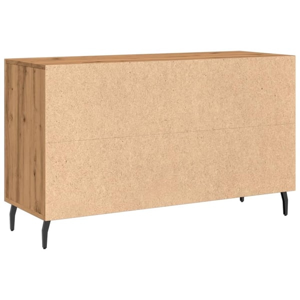 vidaXL Skjenk artisan eik 100x36x60 cm konstruert tre
