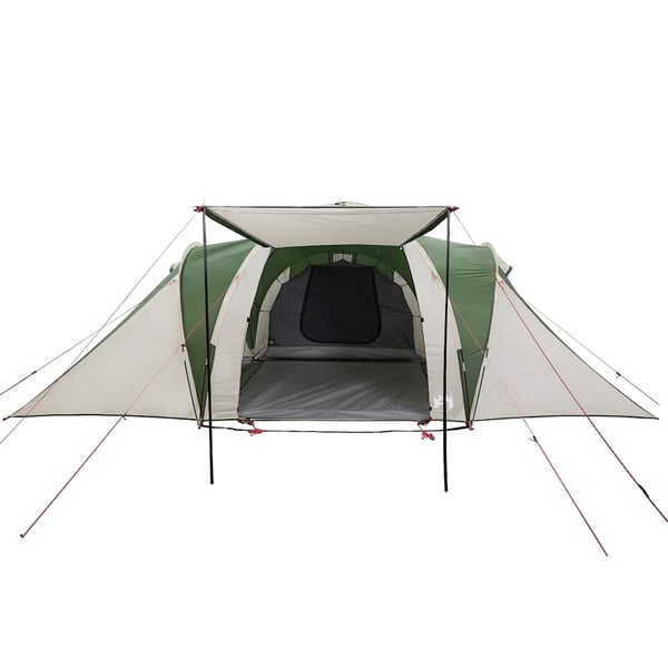 vidaXL Kuppeltelt for camping 6 personer grønn vanntett
