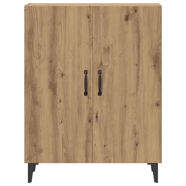 vidaXL Skjenk artisan eik 70x34x90 cm konstruert tre