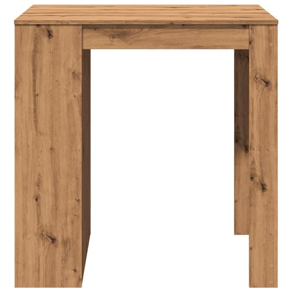 vidaXL Barbord artisan eik 102x70x103,5 cm konstruert tre