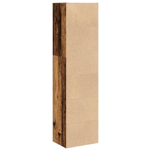 vidaXL Bokhylle gammelt tre 40x30x152 cm konstruert tre