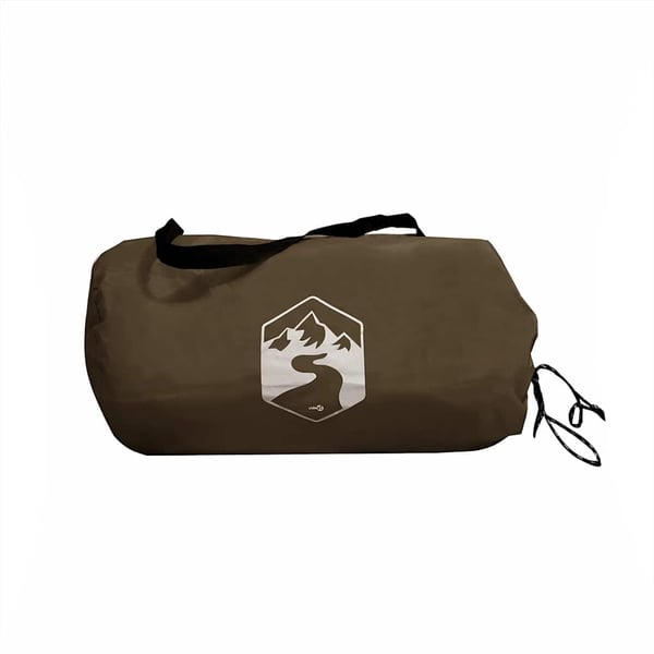 vidaXL Campingpresenning brun 462x306x211 cm vanntett