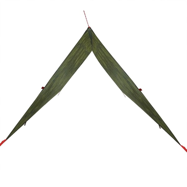 vidaXL Campingpresenning kamuflasje 366x306 cm vanntett