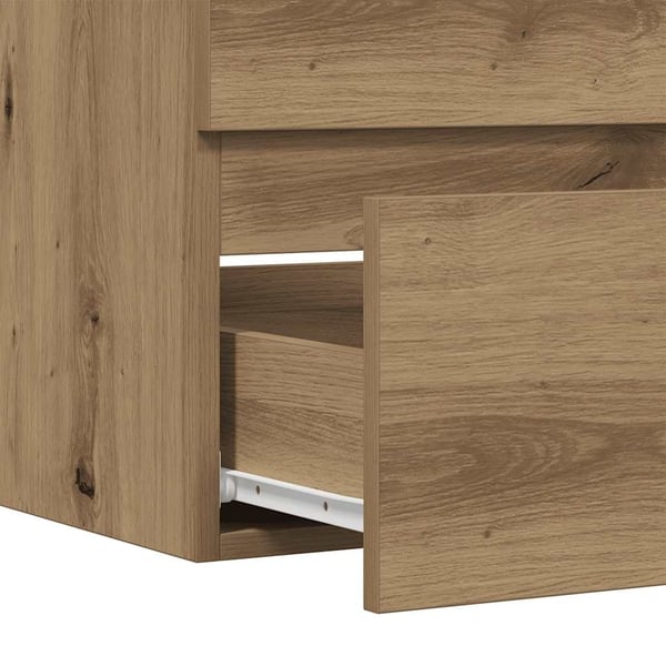 vidaXL Baderomsskap artisan eik 60x38,5x45 cm konstruert tre