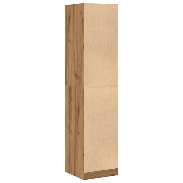 vidaXL Apotekskap artisan eik 40x41x174,5 cm konstruert tre