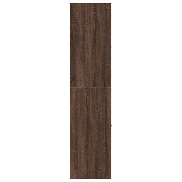 vidaXL Apotekskap brun eik 40x41x174,5 cm konstruert tre