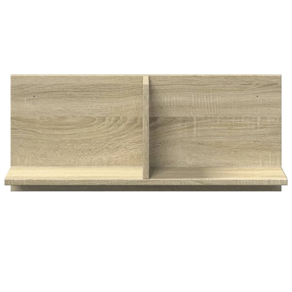 vidaXL Veggskap 70x16,5x30 cm sonoma eik konstruert tre
