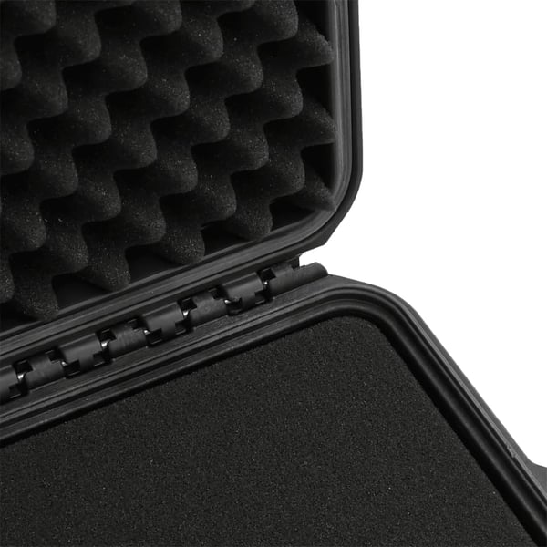 vidaXL transportabel flightcase 62,5x49,5x37 cm PP sort
