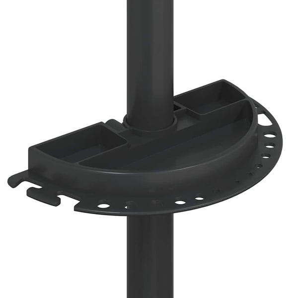 vidaXL reparationsstativ til cykler 92-152 cm foldbart stål rød