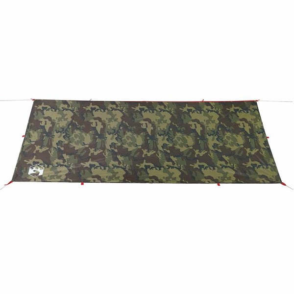 vidaXL Campingpresenning kamuflasje 506x306 cm vanntett