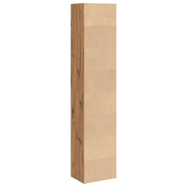 vidaXL bogreol 40x30x189 cm konstrueret træ kunsteg