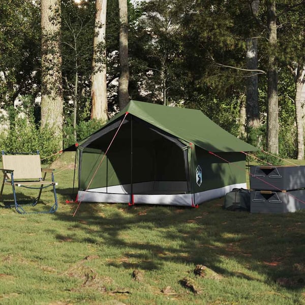 vidaXL Campingtelt 2 personer olivengrønn vanntett