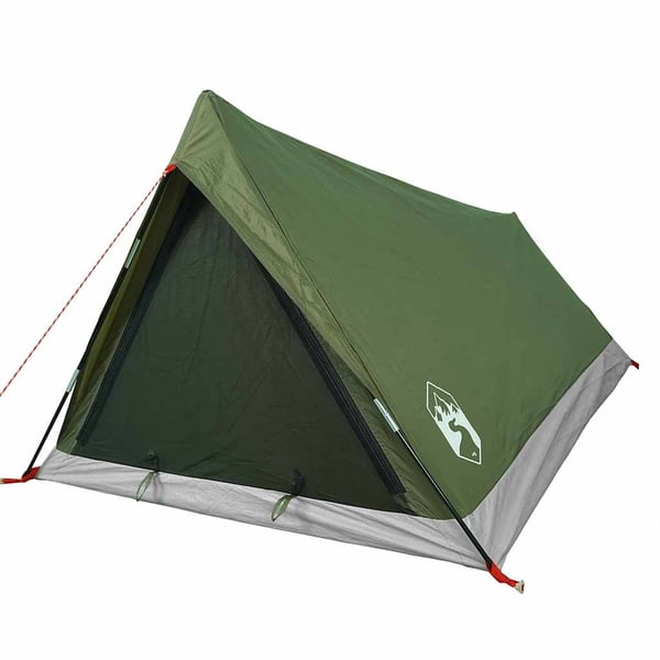 vidaXL Campingtelt 2 personer olivengrønn vanntett