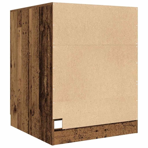 vidaXL Vaskemaskinskap gammelt tre 70,5x71,5x91,5 cm