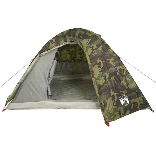 vidaXL Kuppeltelt for camping 4 personer kamuflasje vanntett