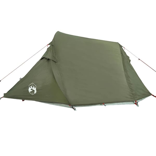 vidaXL 3-personers campingtelt vandtæt olivengrøn