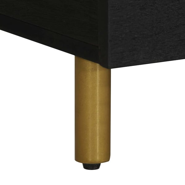 vidaXL sofabord 100x54x40 cm konstrueret træ sort
