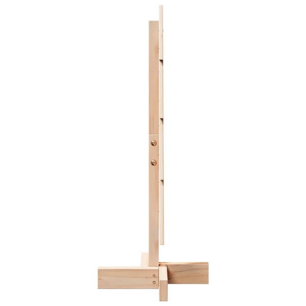 vidaXL Juletre av tre til pynt 70 cm heltre