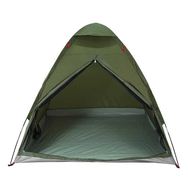vidaXL Kuppeltelt for camping 2 personer olivengrønn vanntett