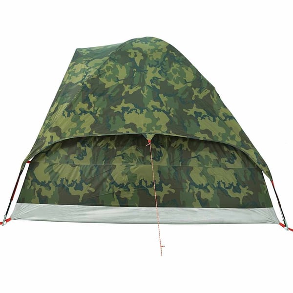 vidaXL Kuppeltelt for camping 6 personer kamuflasje vanntett