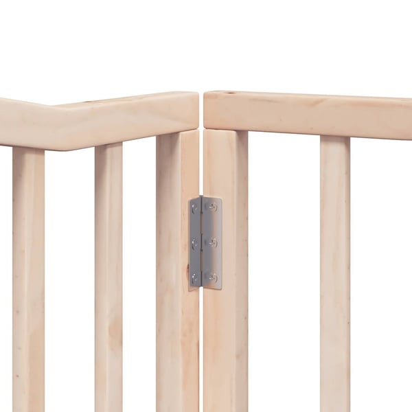 vidaXL Hundeport sammenleggbar 12 paneler 960 cm poppeltre