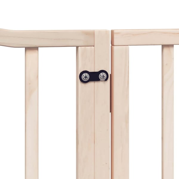 vidaXL Hundeport sammenleggbar 12 paneler 960 cm poppeltre