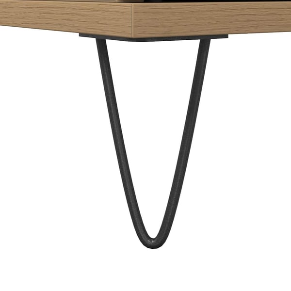 vidaXL Baderomsskap artisan eik 30x30x100 cm konstruert tre