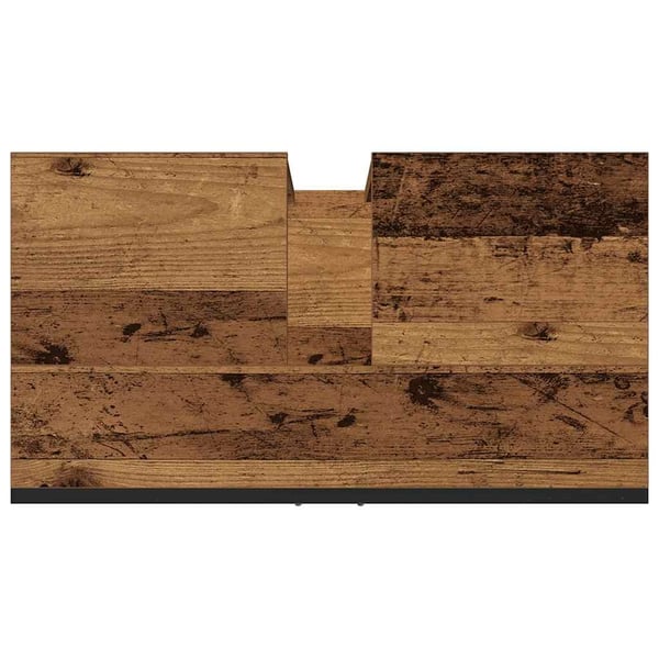 vidaXL Servantskap gammelt tre 60x30x60 cm konstruert tre