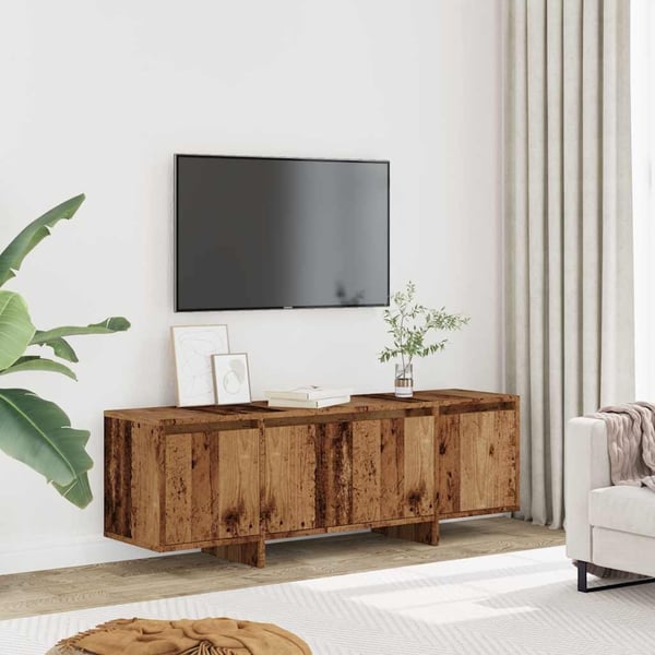 vidaXL TV-taso vanhaa puuta 120x30x40,5 cm lastulevy