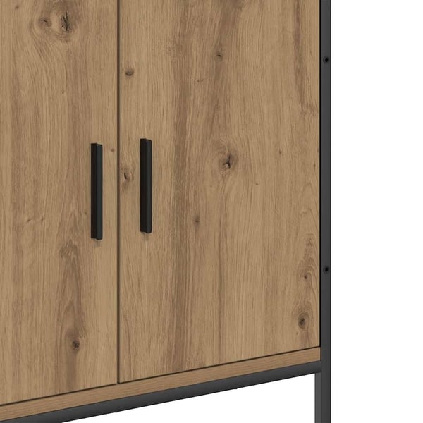 vidaXL vaskeskab 60x30x60 cm konstrueret træ kunsteg