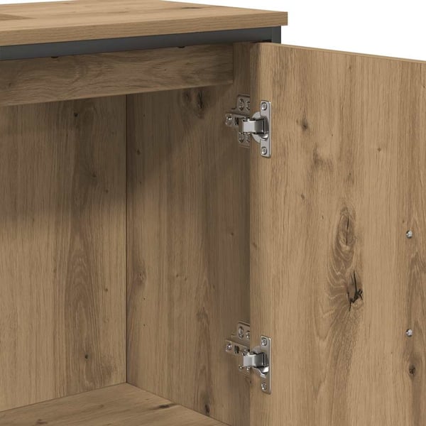 vidaXL vaskeskab 60x30x60 cm konstrueret træ kunsteg