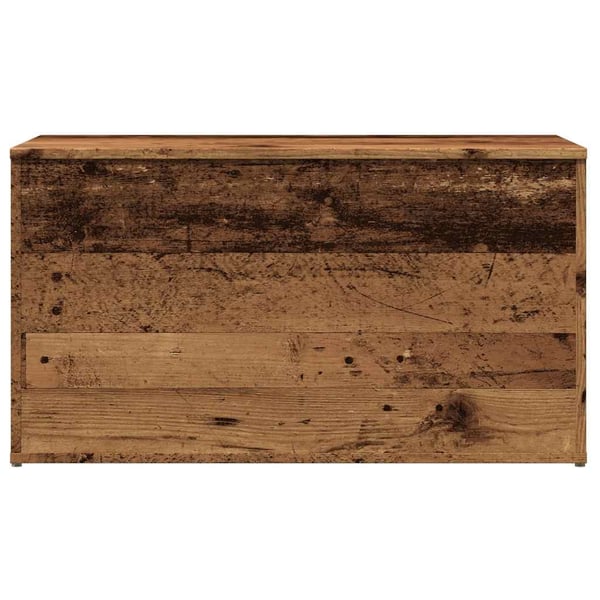 vidaXL Oppbevaringskiste gammelt tre 84x42x46 cm konstruert tre